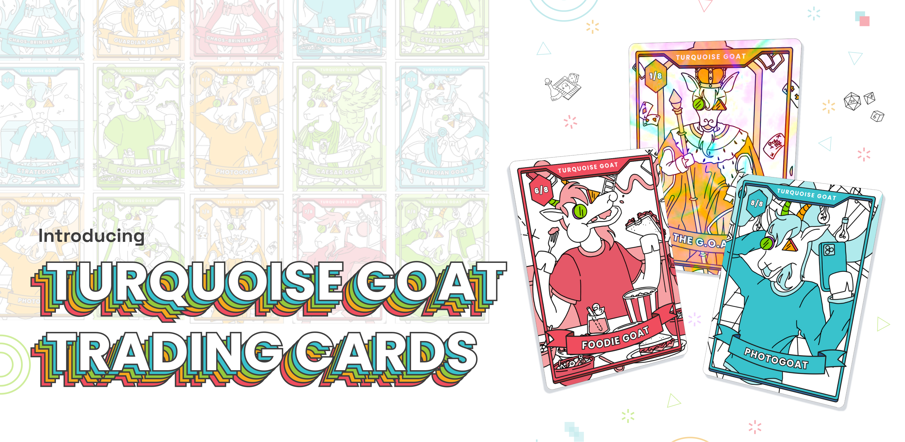 Introducing Turquoise Goat Trading Cards!